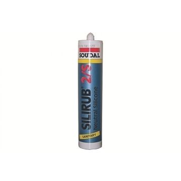 SOUDAL SILIRUB 2S 300ML TRANSP 15ST/DS EUR/ST