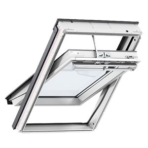 VELUX GGL INTEGRA 207021 SK08 ELEKTR HOUT WIT