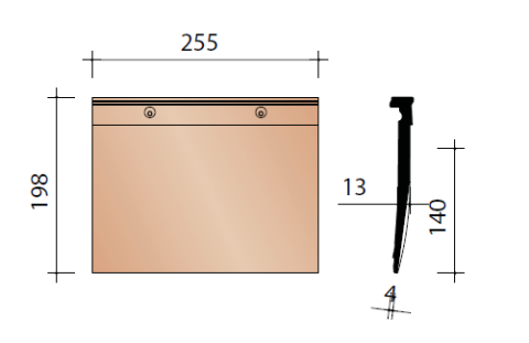 KOR KORTE PAN ELFINO ANTRACIET MAT 703