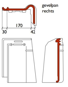 LF POSTEL 20 GEVELPAN R RUSTIEK