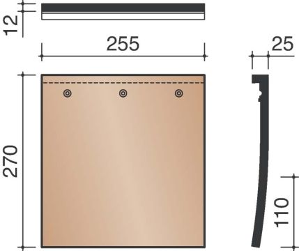 KOR ANDERHALVE PAN 301 TOSCANA 873