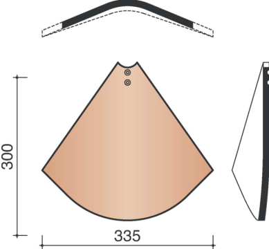 KOR INGEWERKTE NOORDBOOM 45GR 301 TOSCANA 873