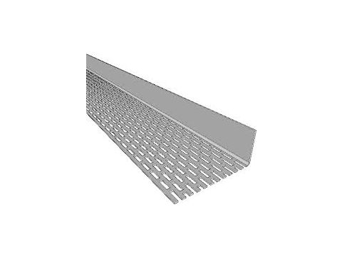 CEDRAL ALU SLUITPROF 1-ZIJDIG GEPERF 70/30MM 2,5M/ST EUR/ST