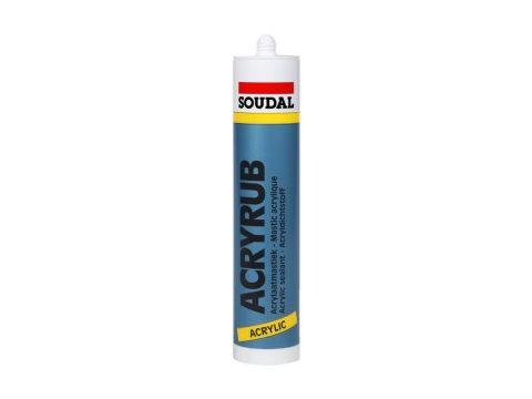 SOUDAL ACRYRUB 310ML WIT 15 EUR/ST