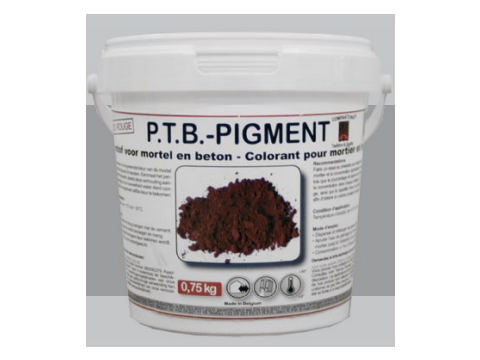 PTB PIGMENT (CEMENTPOEDER)  BRUIN 0,75KG