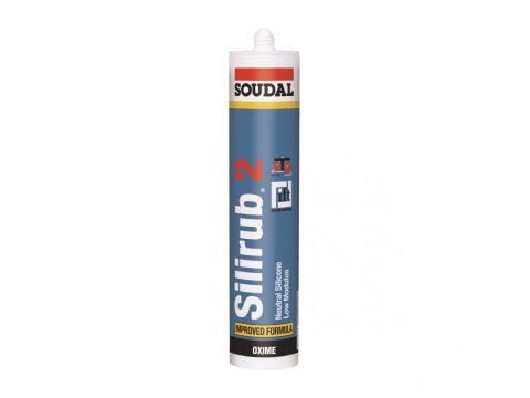 SOUDAL SILIRUB 2 300 ML GRIJS 15ST/DS EUR/ST