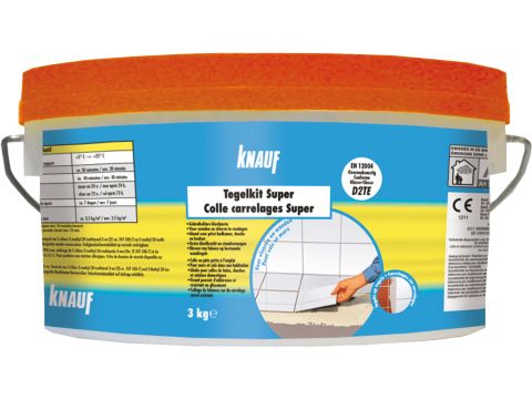 KNAUF TEGELKIT SUPER   3 KG EUR/ST