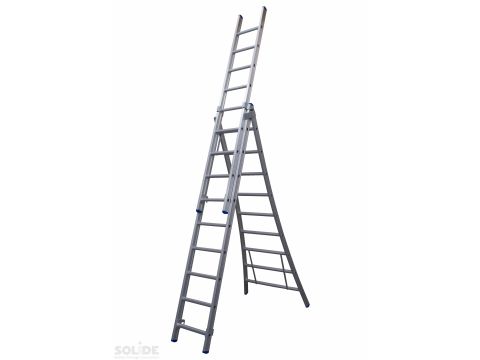 Sol d ladder omvormbaar 3-delig  3 x 9 eur/st