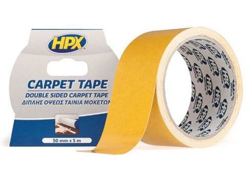 HPX TAPIJTTAPE DUBBELZ 50MM X 5M