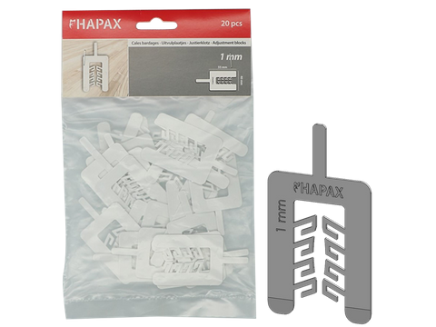 PG HAPAX PLAATJES * 1X40,00X55 /20ST