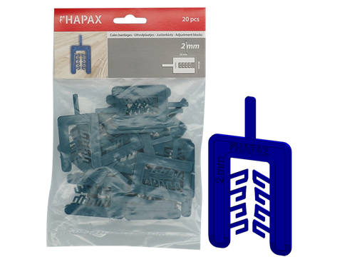 PG HAPAX PLAATJES * 2X40,00X55 /20ST