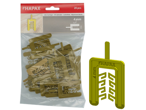 PG HAPAX PLAATJES * 4X40,00X55 /20ST