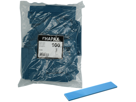 PG HAPAX WIGGEN * 2X22,00X95 /100ST (BLAUW)