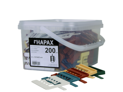 PG HAPAX ASSORTIMENT PLAATJES * 40X55 /200ST