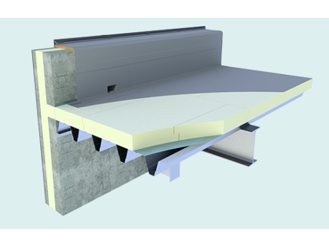 UTHERM ROOF M 100MM 1200/600   3,60 M2/P  R-WAARDE = 3,80 / EUROKLASSE B-s2 d0