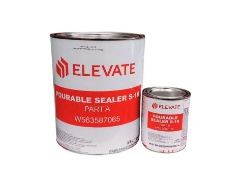 ELEVATE POURABLE SEALER 1GAL (3,8L) bestaat uit component A en component B (750ml)