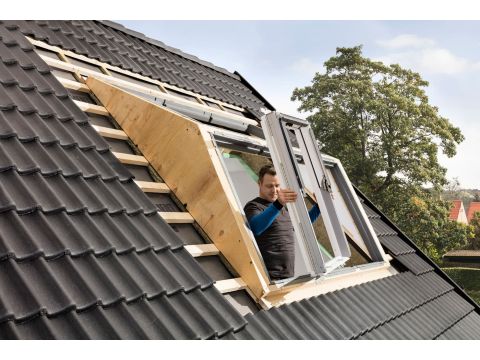 VELUX GOOTSTUKKEN EBW 2032BK MK06 DAKKAPEL 6 VENSTERS