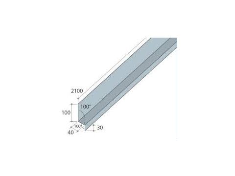 ECOPANEEL PRO DRUIPLIJST 2,10M 33. 250  8019  PRODUCTIE MODDE HEULE